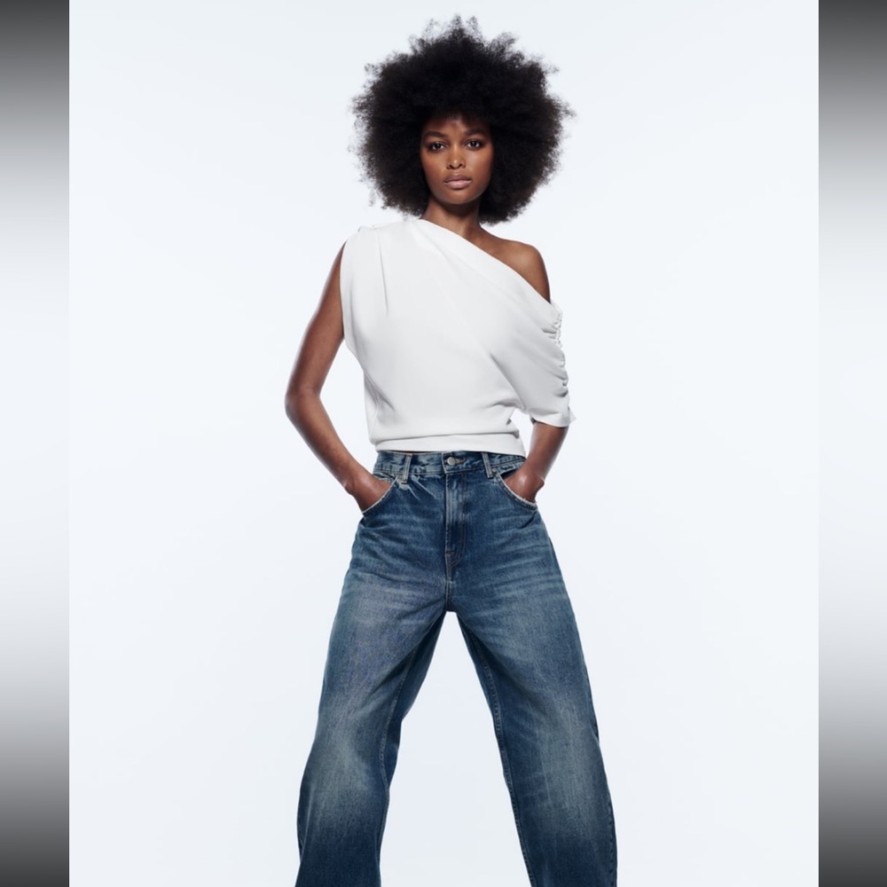 Zara Asymmetrical Top